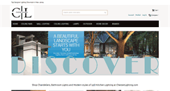 Desktop Screenshot of chesterlighting.com